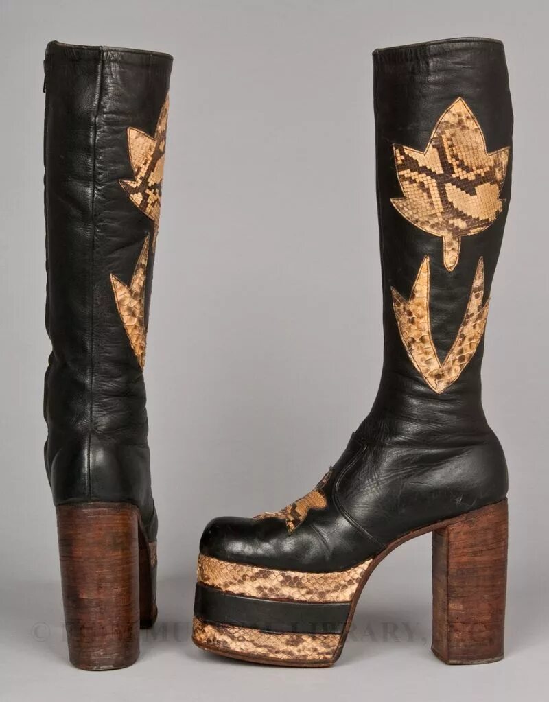 Vintage 70s platform Boots. Австрийские сапоги 80-х. Catwalk Boots обувь мужская. Советские сапоги женские.