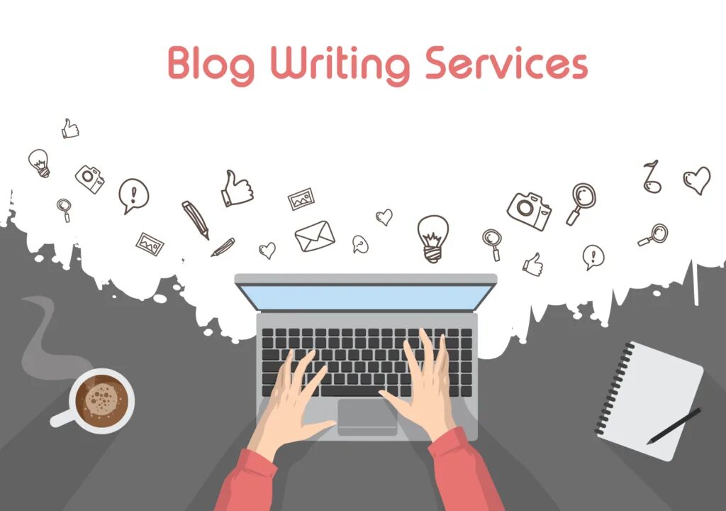 Writing a blog post. Writing a blog. blog. professional blog writing services. content writing services pricing.