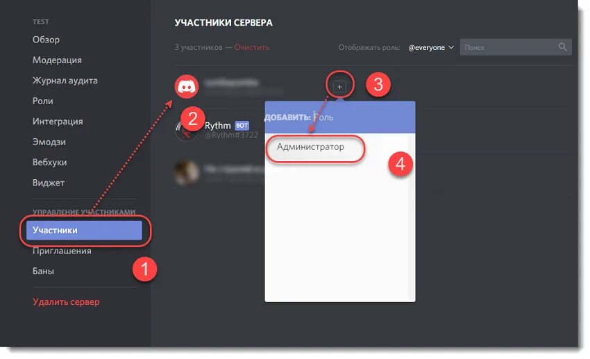 Как сделать автоматическую выдачу ролей. Как сделать админом в дискорде. роли для админов в дискорд. роль на серваке в дискорд. как сделать админом в дискорде на сервере.