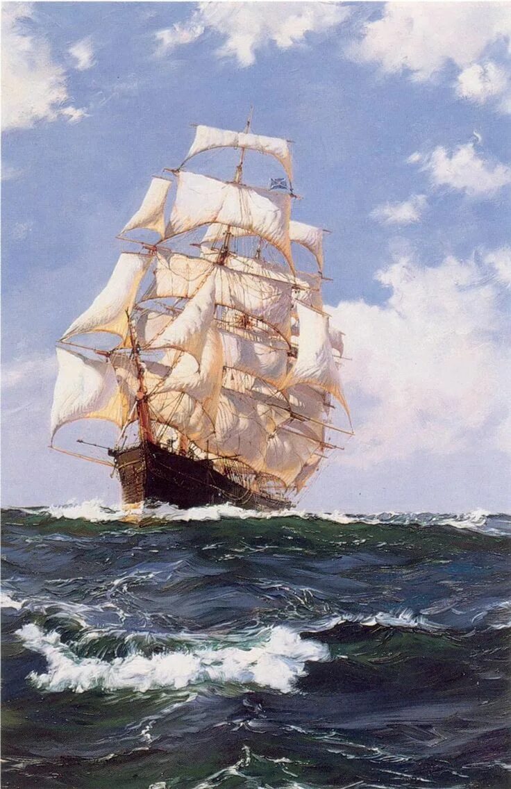 MONTAGUE DAWSON PAINTINGS FOR SALE Mark Murray Fine Paintings Ship paintings, Oi