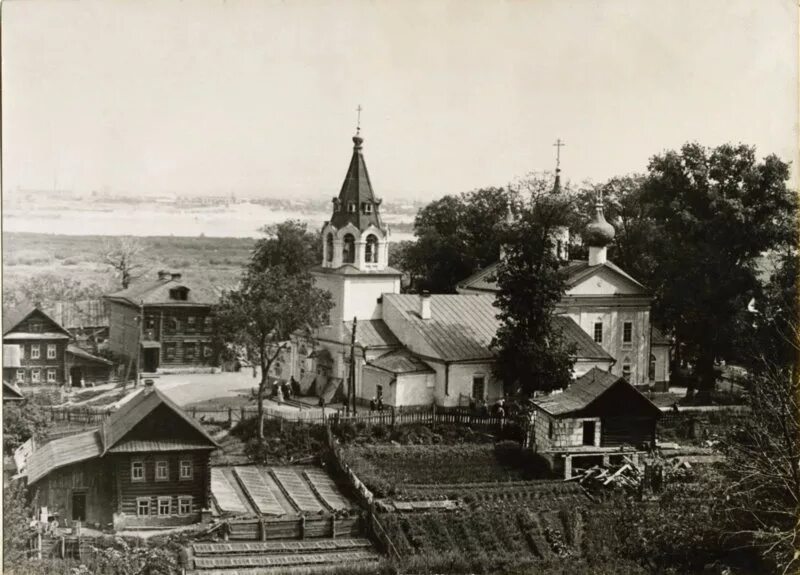 Церковь Спаса Преображения в Старых Печерах, Нижегородский район (Нижний Новгоро