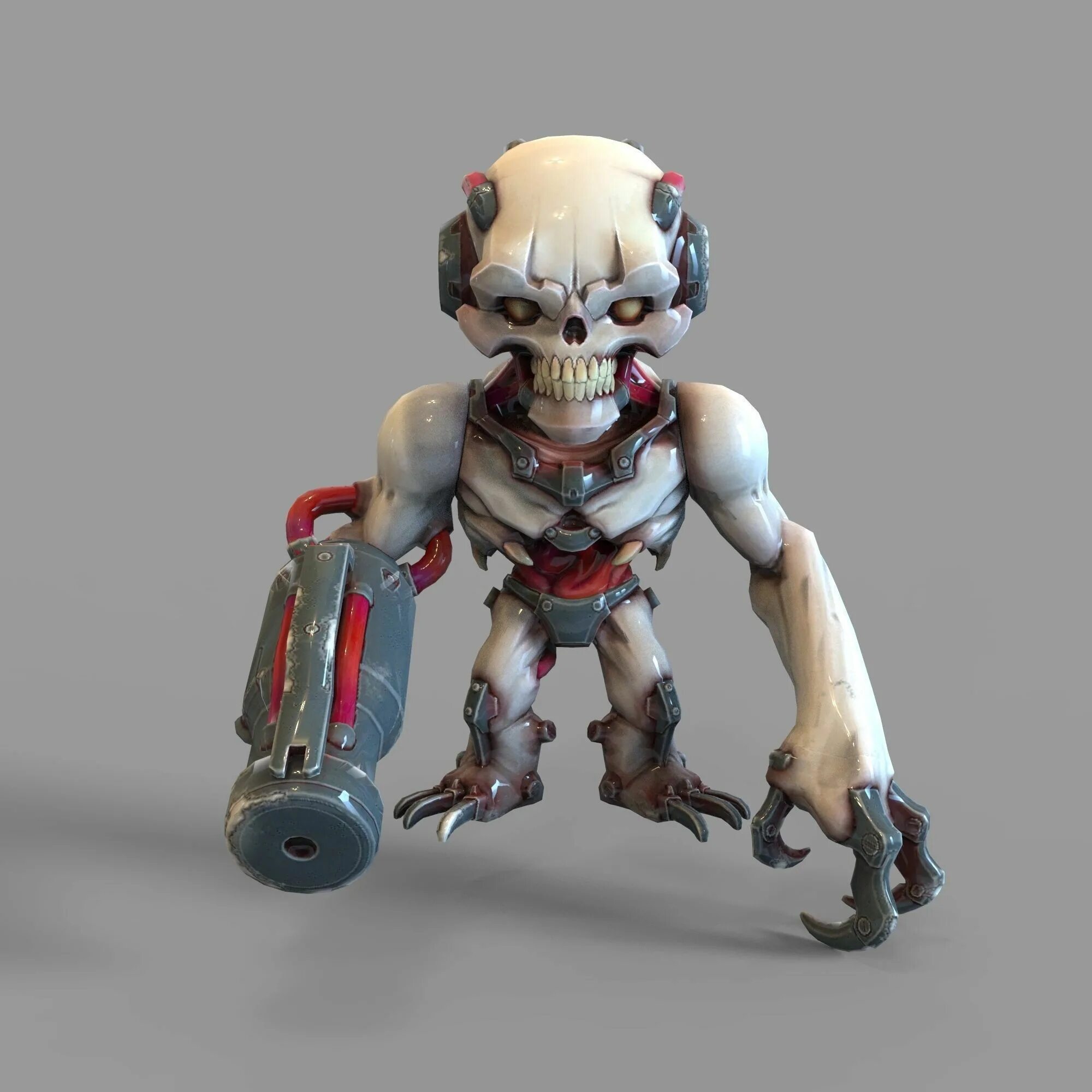 Doom 3d models. Doom stl.