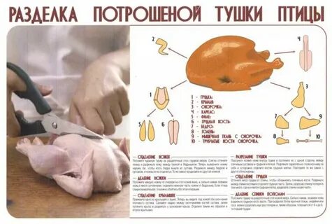 Разделки тушек