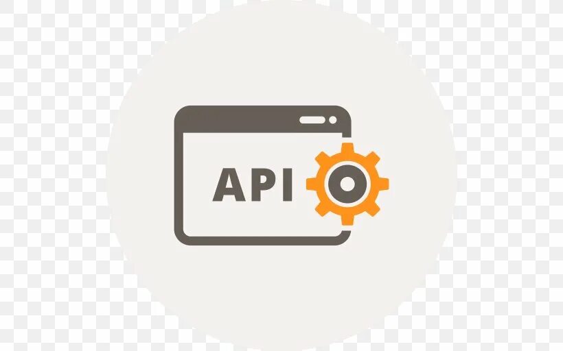 Значок API. API Интерфейс. API программы. API баннер.