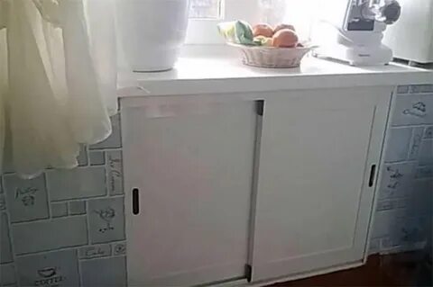 Холодильник под окном в хрущевке своими руками