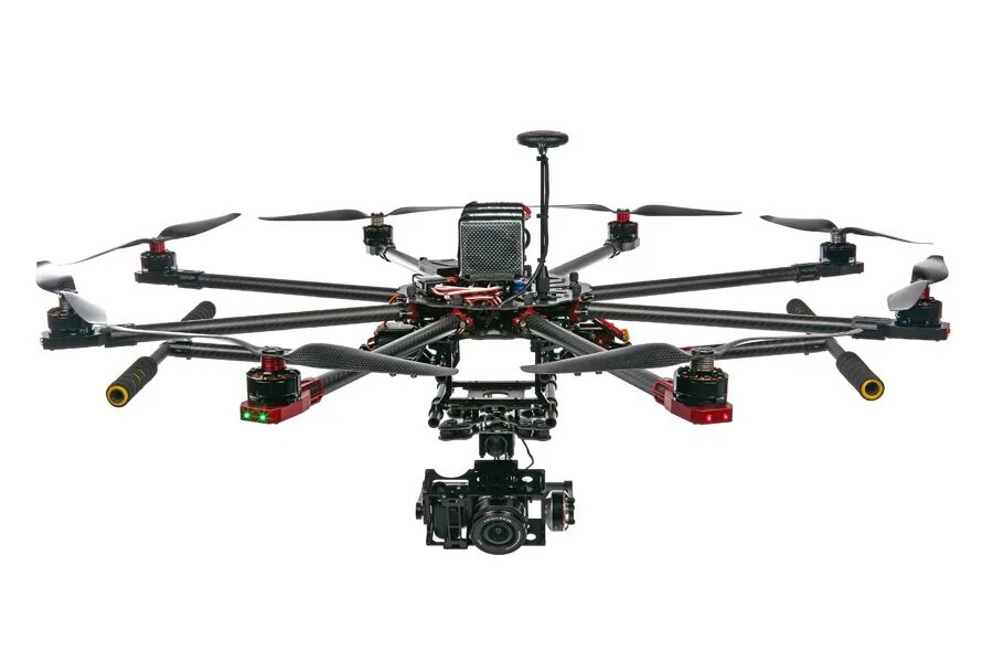Тяжелые октокоптеры. Мультикоптер dji s1000 premium. Большие дроны. Октокоптер r18. Дрон грузовой 100 кг.