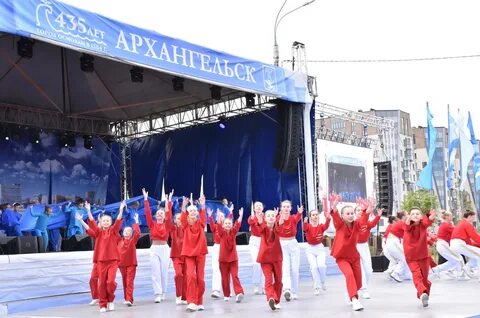Архангельск в праздники