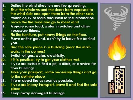 Fire spreading all around