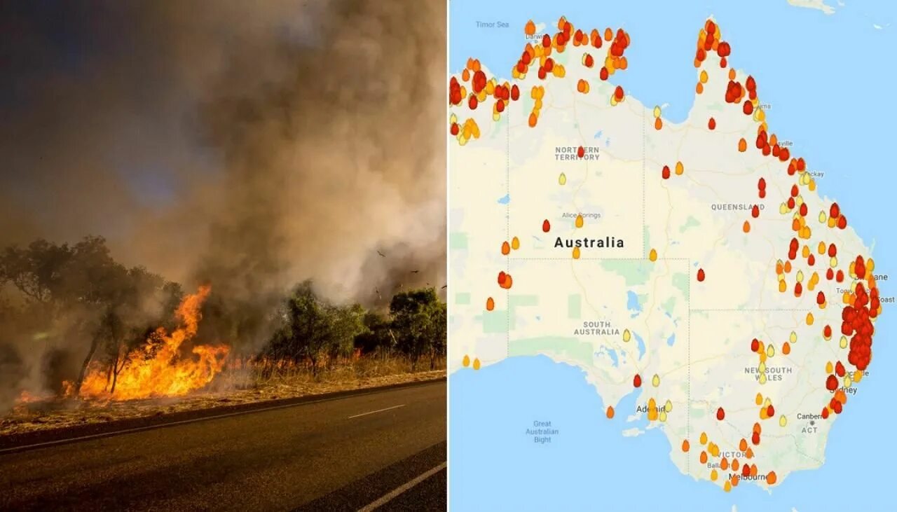 Ката пламени. Пожар в Австралии на карте. Лесной пожар в Австралии 2020 на карте. Лесные пожары в Австралии. Зона лесных пожаров в Австралии.