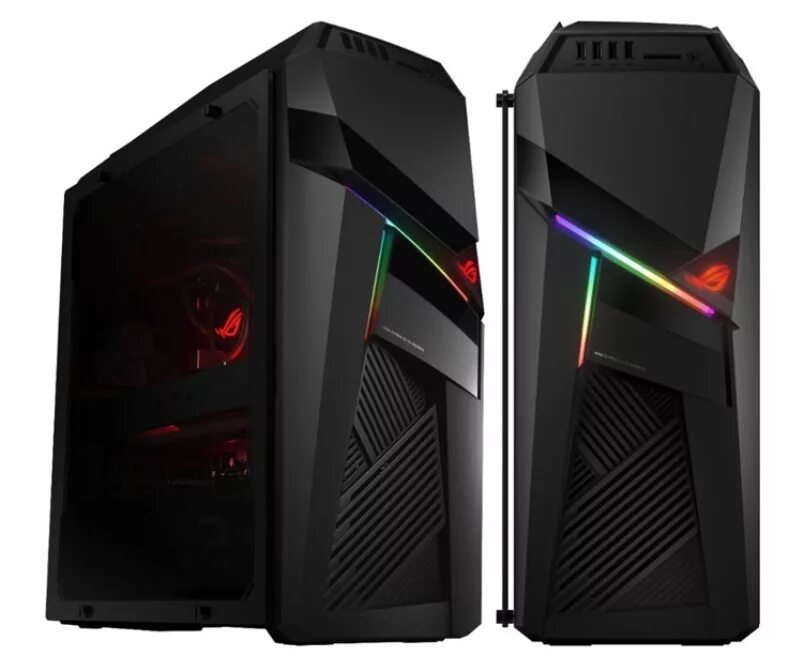 Пк сх. Компьютер ASUS ROG Strix. Игровой компьютер ASUS ROG Strix. ASUS ROG 9. Корпус ASUS ROG Strix.