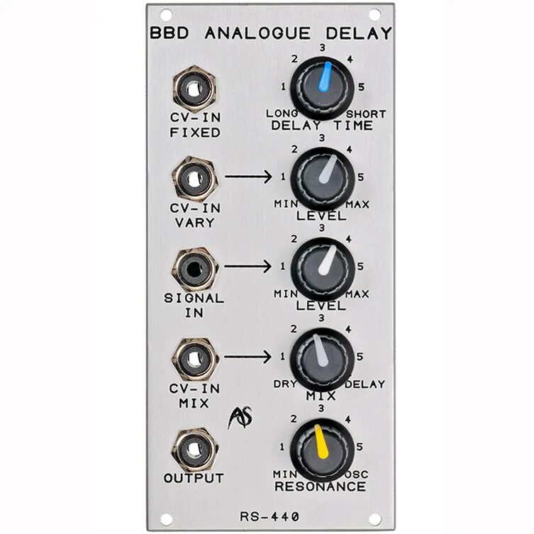 It has a delay. Eurorack модуль. аналоговый delay. дилей. bbd delay.