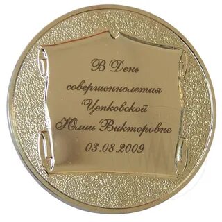 Памятная надпись на подарке