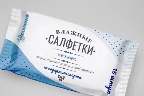 Мокрая салфетка
