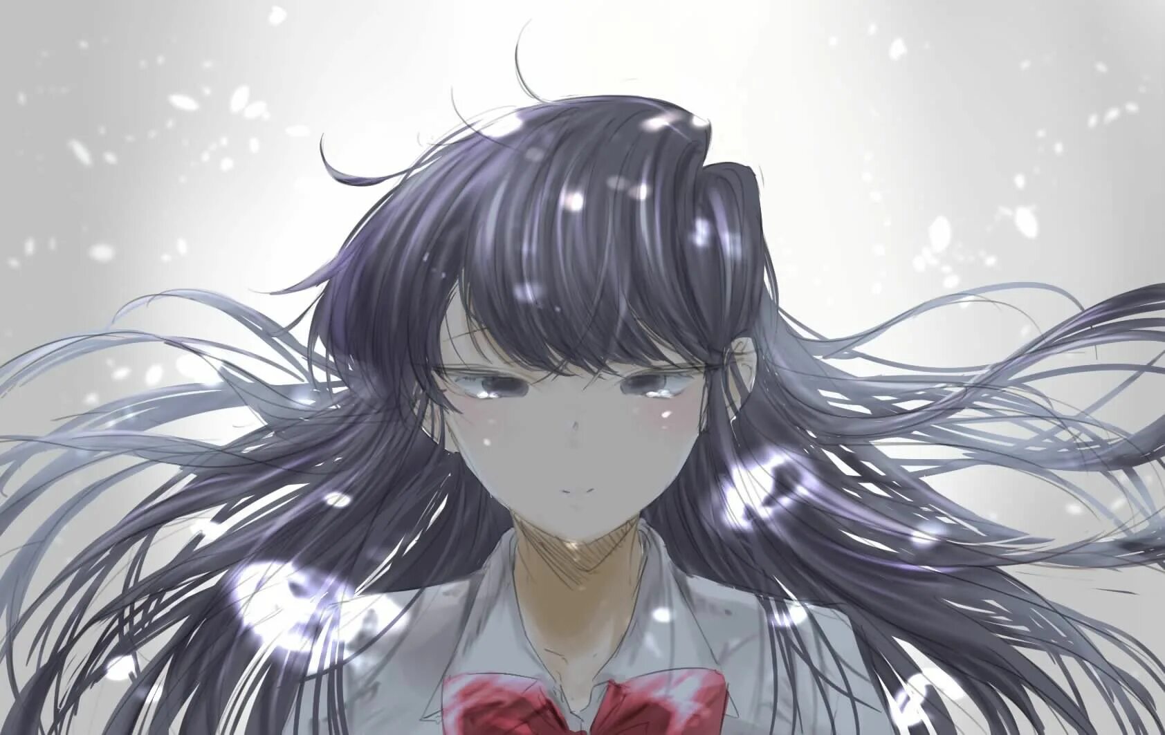 Конце сан. Коми сан арт. komi shouko.