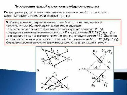 Сколько точек у скрещивающихся прямых