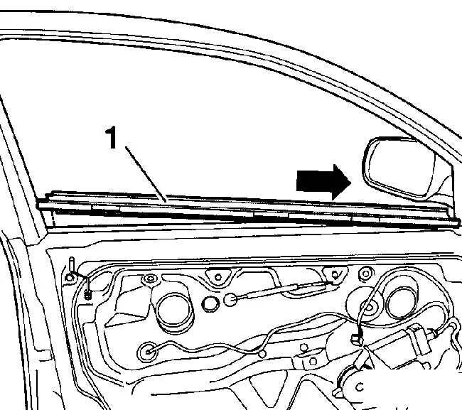 Снятие и установка стекла двери Фольксваген Гольф 4 / Golf 4 Volkswagen (Фольцва