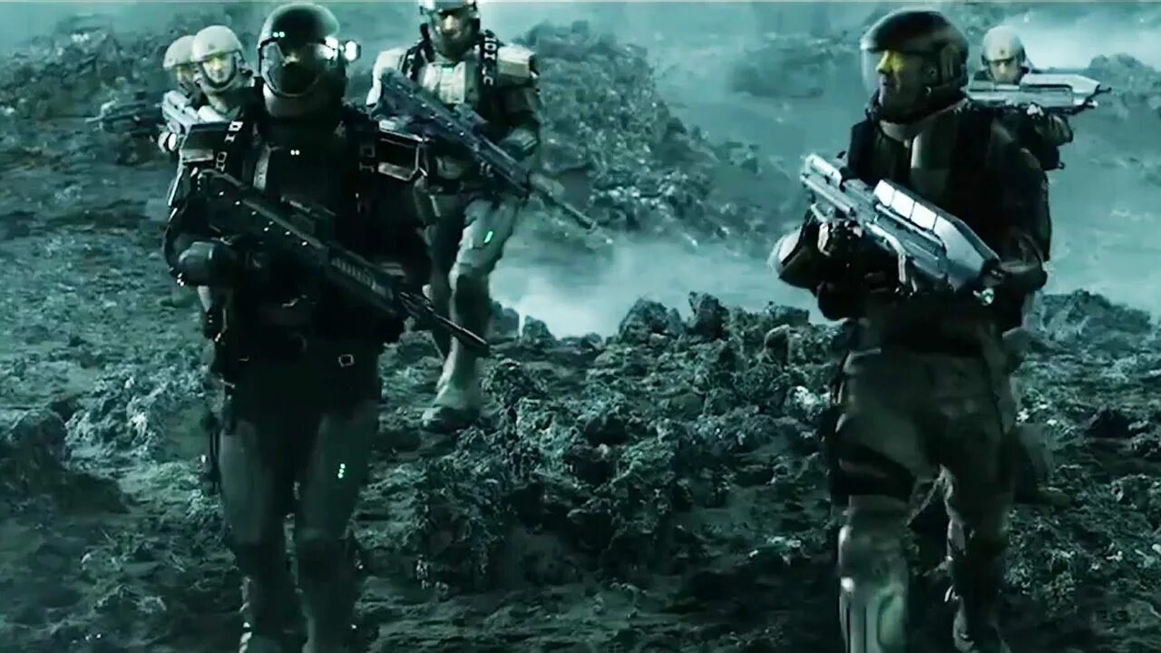 Halo: Nightfall (2014). Хало Сумерки. Фантастика боевик приключения 2024