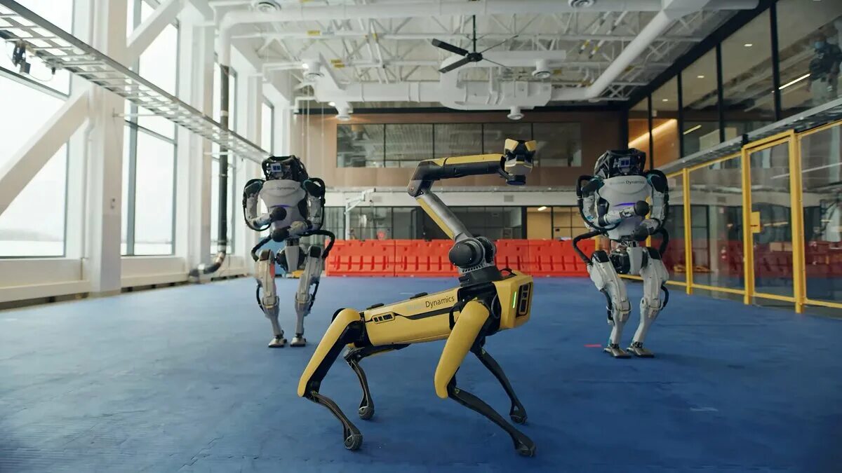 Boston dynamics роботы
