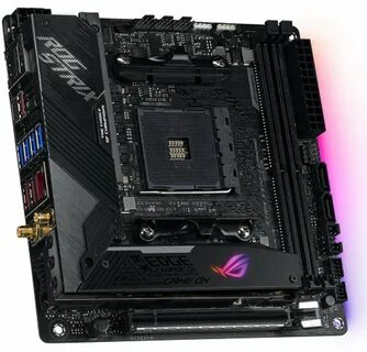 Материнская плата asus rog strix x570