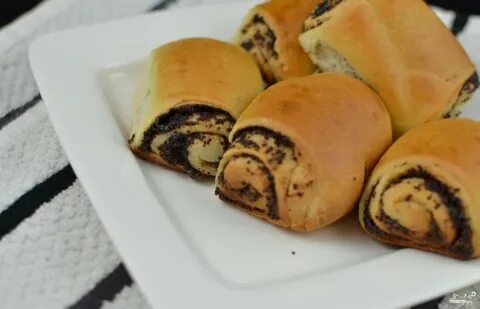 Вкусный рецепт дрожжевых рулетов