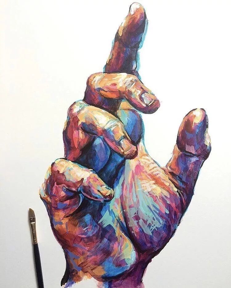 Руки живопись. Руки художника. Искусство рисования. Руки гуашью