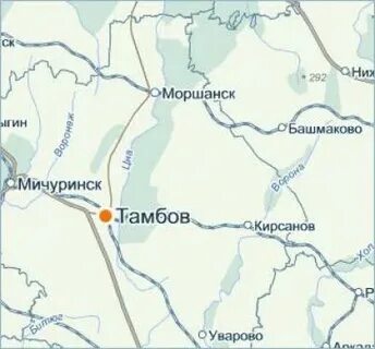 Моршанск где находится