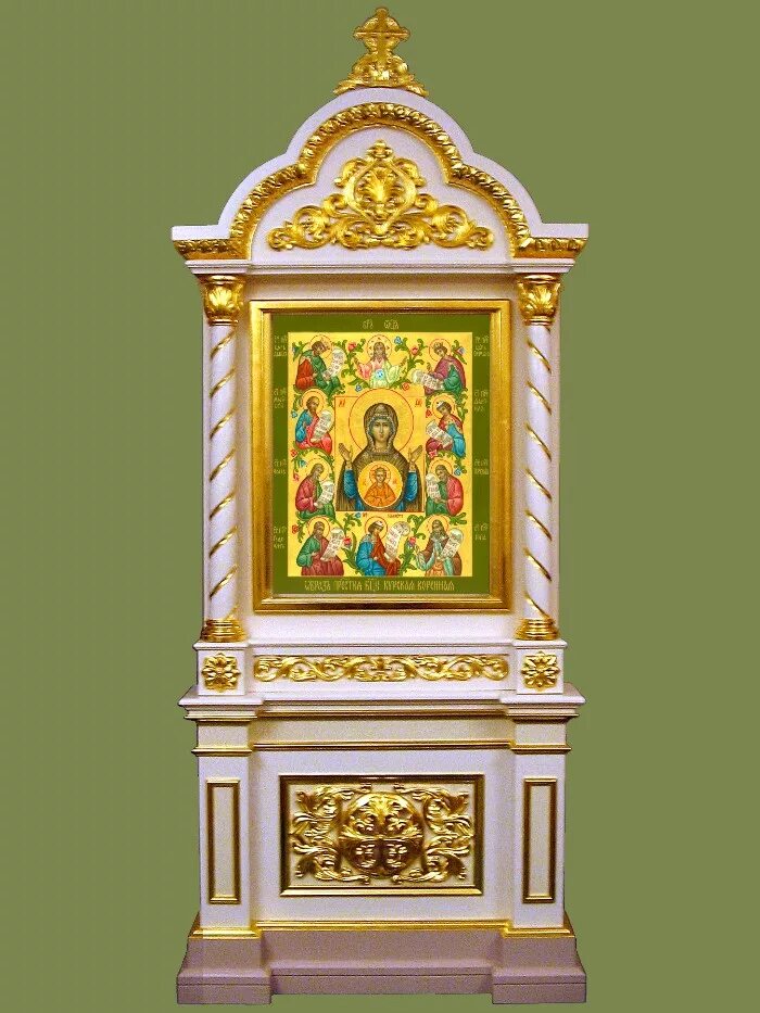 Деревянный киот напольный. Большие киоты. Старообрядческий киот. Киот клиросный. Киот монигетти.