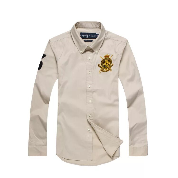 белые рубашки с золотом