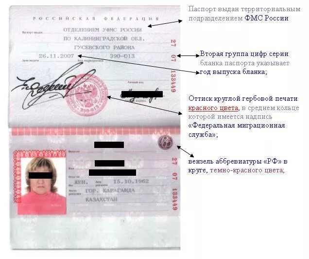 Паспортные и миграционные службы. Паспортные данные в документах. Заполнить паспортные данные.