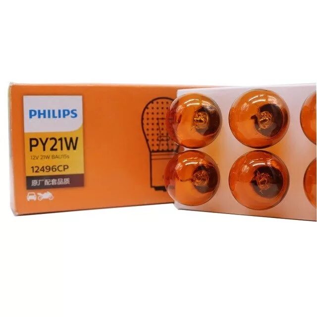 Лампочка py21w. Philips py21w 12v 21w 12496 silvervision желтая. 12496 лампочка py21w 12v со смещением. philips 21w оранжевая. py21w(12496 cp) производство ламп.