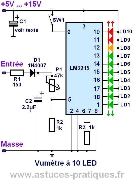 Lm3915 индикатор уровня. Lm3915 схема светодиодный индикатор. Lm3915 схема включения. Индикатор уровня на lm3915 схема. Светодиодный индикатор уровня сигнала на lm3915 схема.