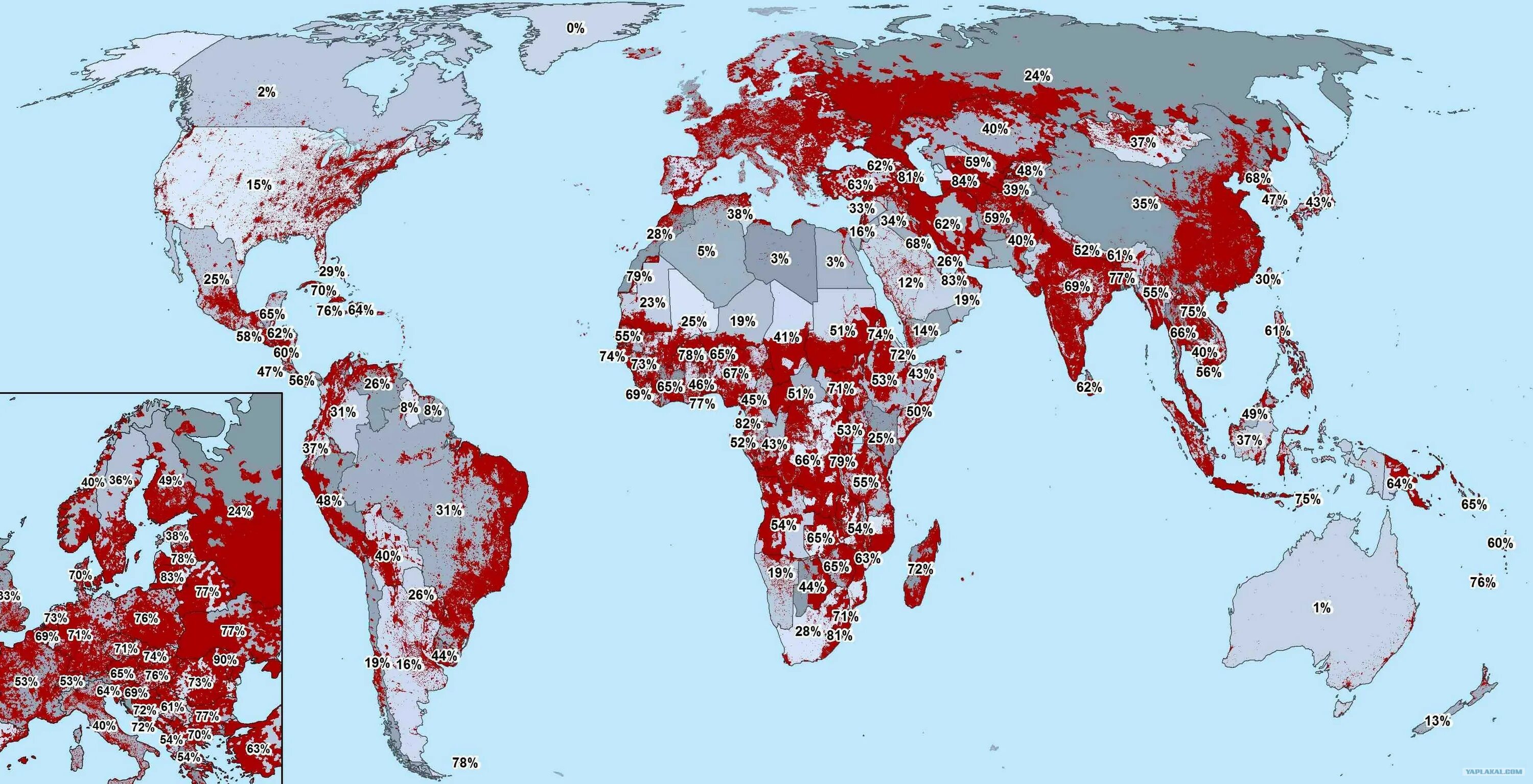 Самая низкая плотность населения наблюдается. Плотность населения по странам карта. Карта плотности населения земли 2021.