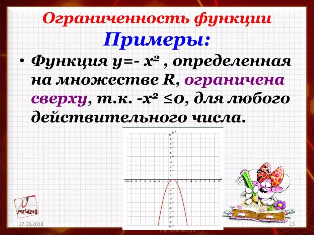 Область изменения сайт. Область изменения функции. Ограниченность функции. Ограниченность функции примеры. Как найти область изменения функции.