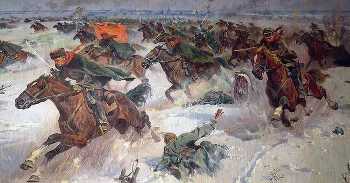 Лев доватор был кавалеристом. Кавалеристы доватора картины. кавалерия доватора под москвой.