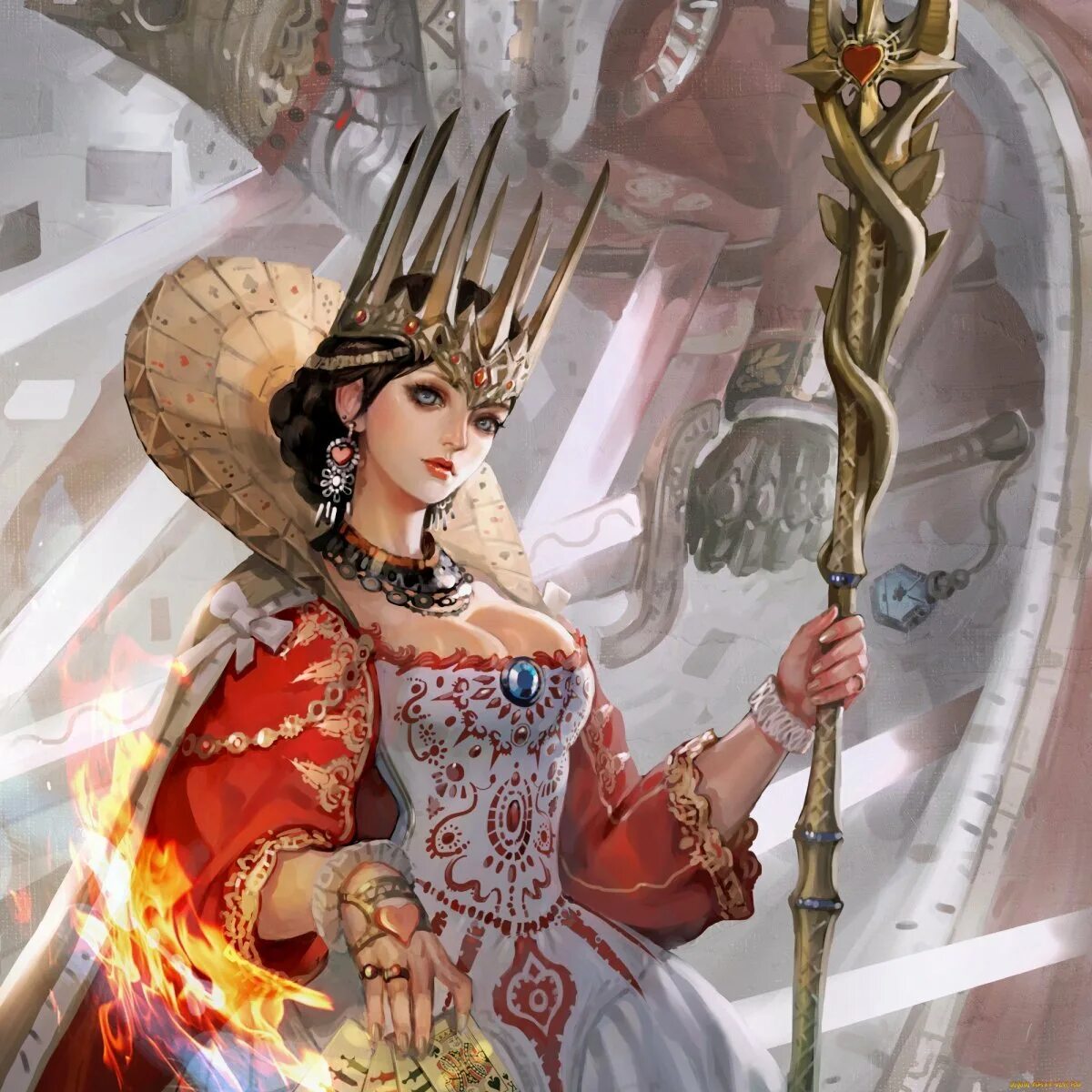 Слушать царица. Царица королева императрица. царевна елена прекрасная царевны. королева египетская скипетр. королева арт фэнтези.