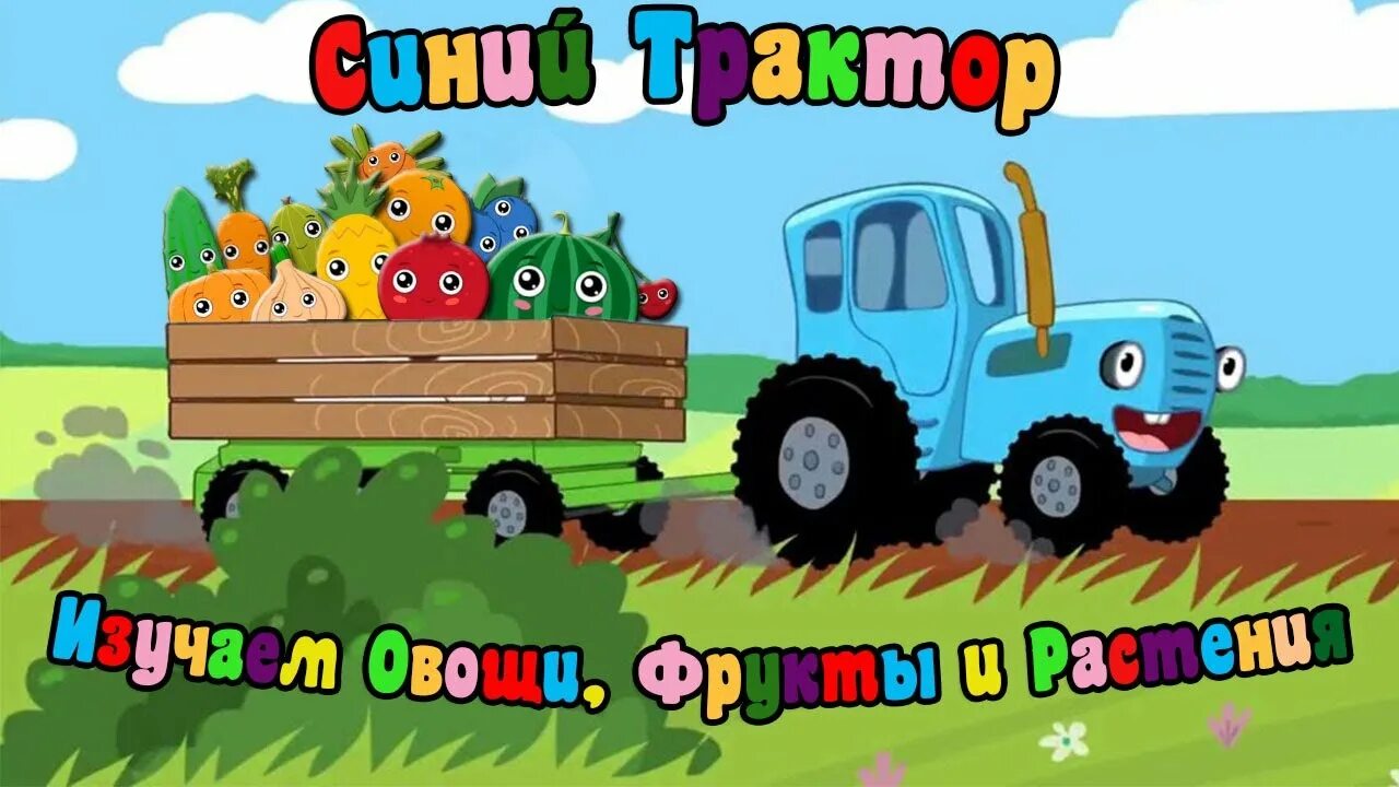 Песня тракторы овощи. Синий трактор. Фрукты. Овощи и фрукты. Синий трактор. Синий трактор овощи.