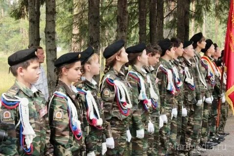 Зарница строй