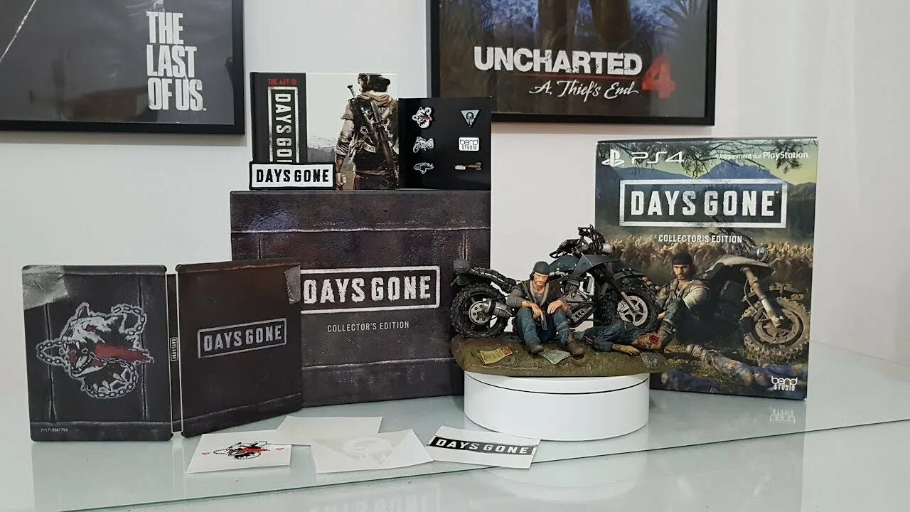 Montana collection edition. Коллекционное издание жизнь после. Коллекционные издания ps4. Days gone сувениры. Коллекционное издание дейс Гон.