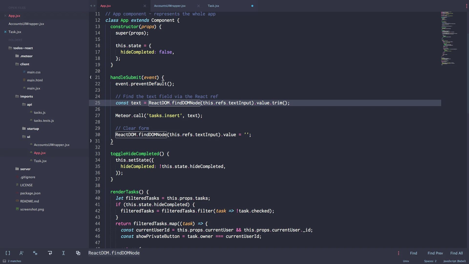 Jsx components. Sublime text темы. Скриншоты из Sublime text. Agila Theme. Файл JSX.