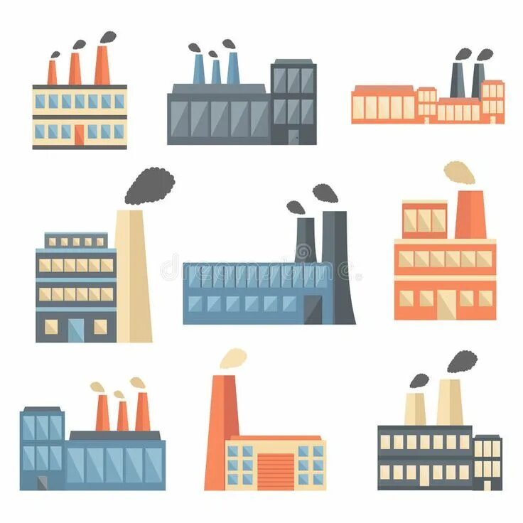 Flat factory. Завод вектор. завод иллюстрация flat. фабрика иконка. фабрика вектор.