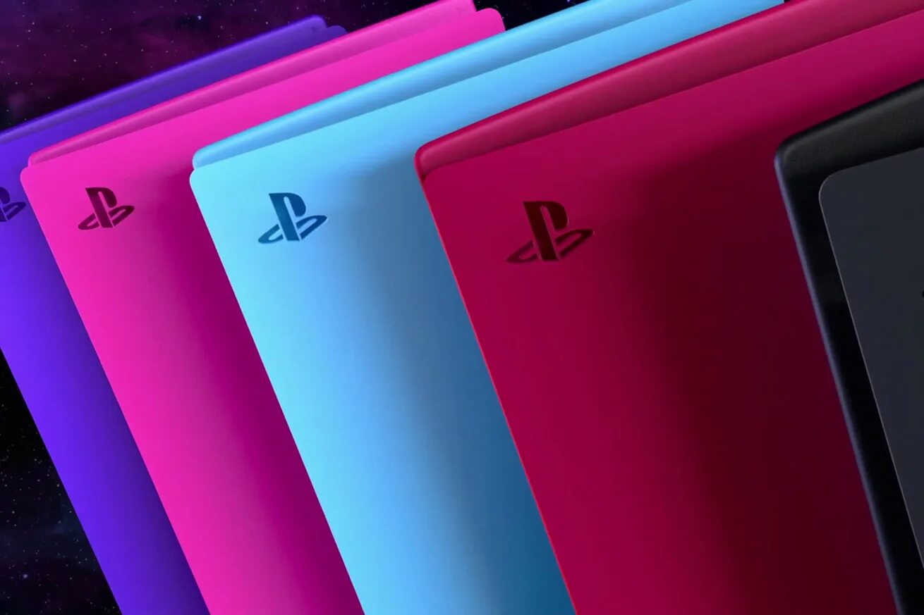 Ps функции. Sony PLAYSTATION 5. Ps5 Console Covers. Цветные панели для ps5. ПС 5 цвета.