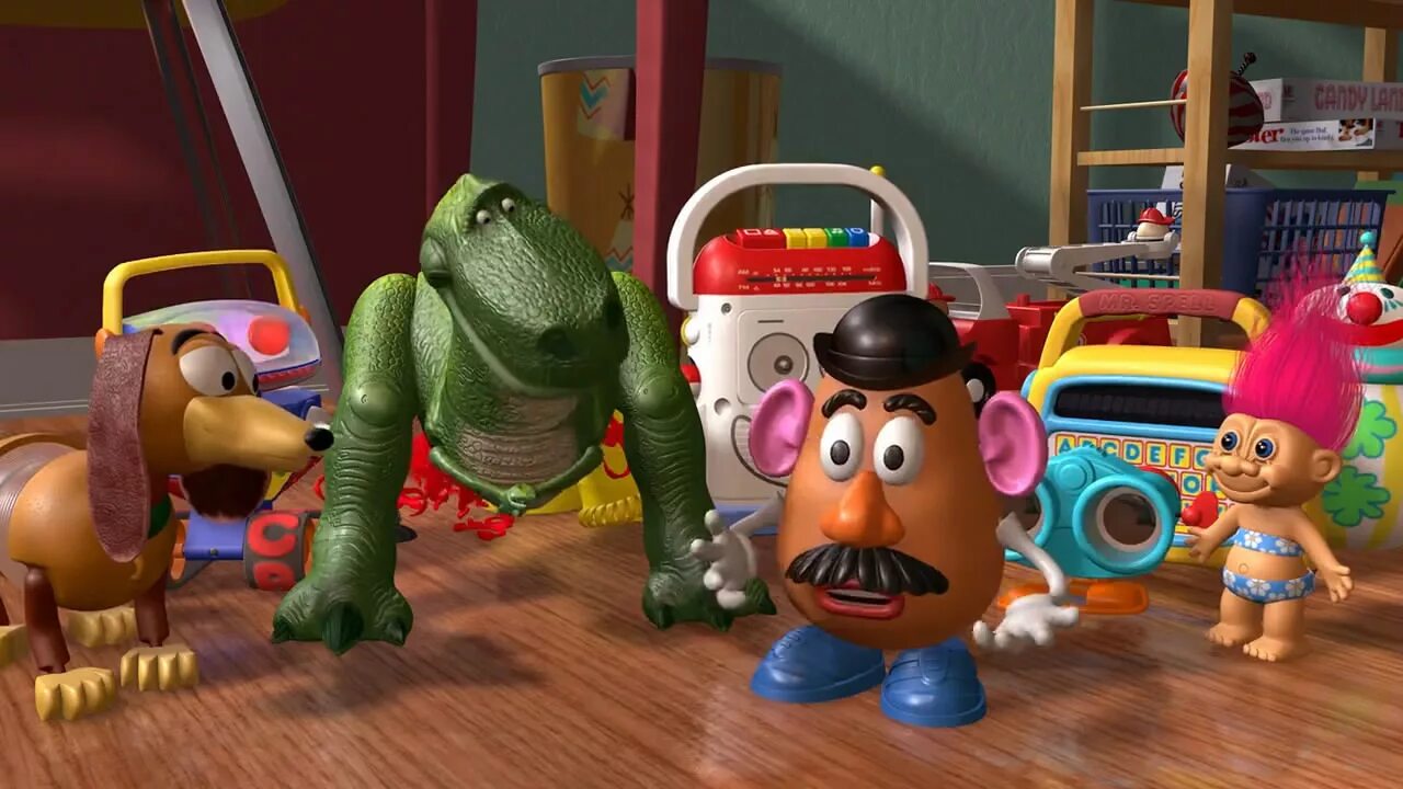 Включи живой стал. История игрушек (Toy story) - 1995. История игрушек первая часть 1995.