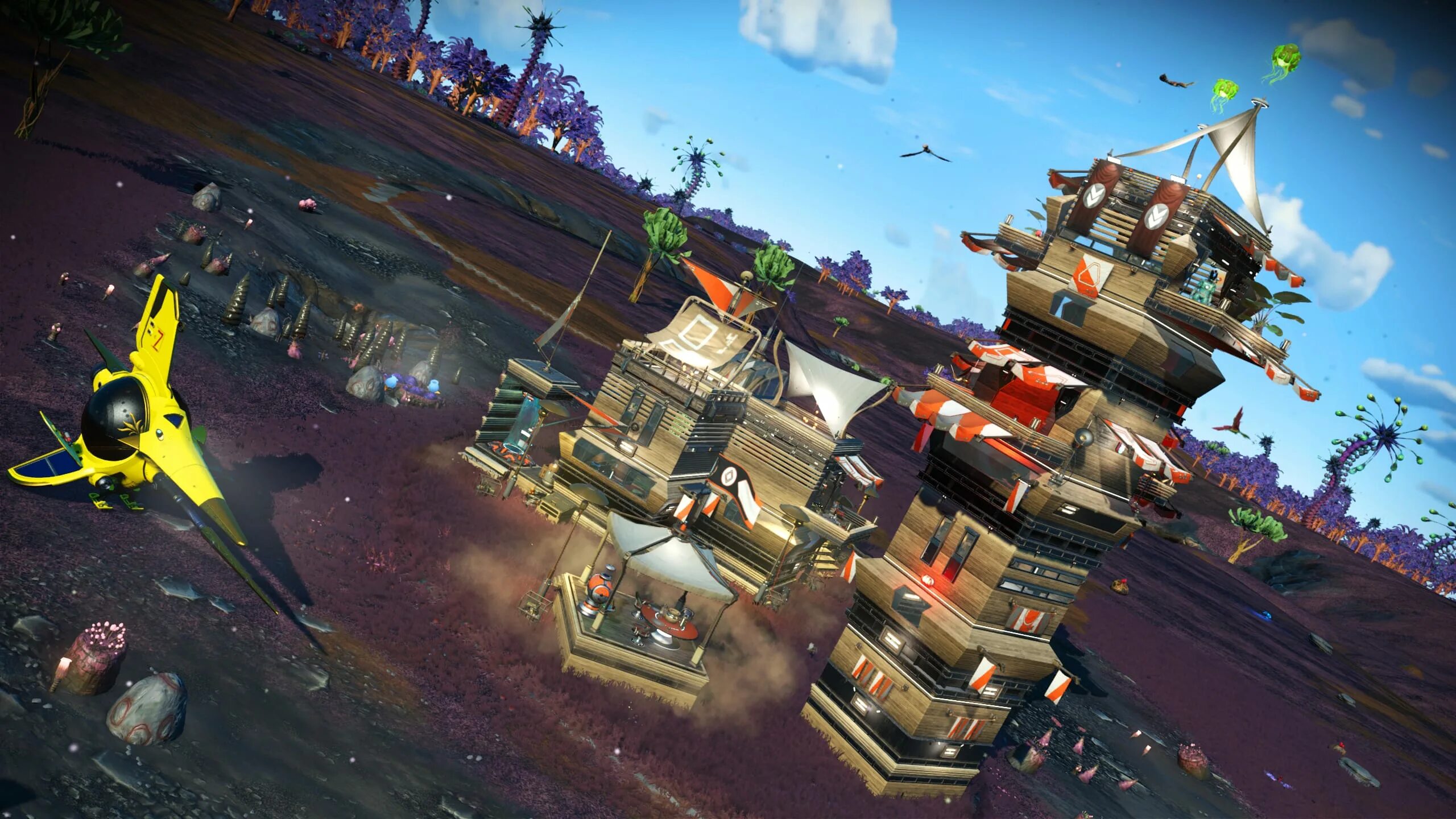 Красивые водопады в майнкрафте. Sky base. No man's sky красивые базы. No man's sky красивые базы. No man's sky красивые базы.