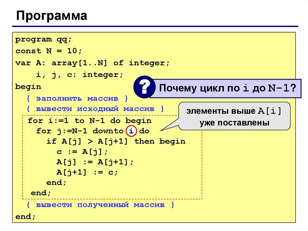 Заполнить массив циклом. Program const паскаль массивы. что такое массив в программировании паскаль. программа на языке программирования. паскаль язык программирования массивы.