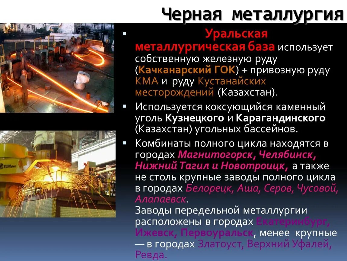 Работа предприятий цветной металлургии. Сырьё уральской цветной металлургии. уральский район цветная металлургия. металлургический комплекс черная металлургия. роль металлургии в экономике.