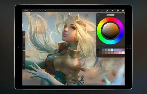 Procreate paint. Ipad pro procreate. приложение procreate для ipad. картины в procreate. procreate программа для рисования.
