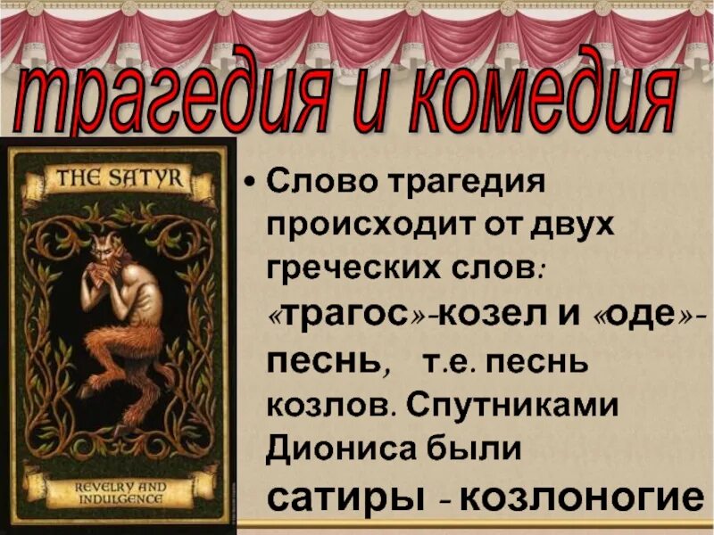 Слова из слова трагизм. Трагедия краткое определение. Слова из слова трагизм. Театр греческое слово. Трагедия в древнегреческом театре.