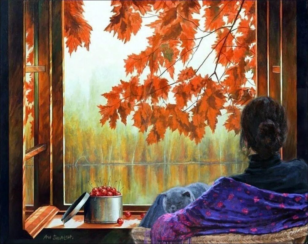Каждый день наслаждаюсь рисунком окон. Осень за окном. Осенний пейзаж за окном. Осень за окном живопись. Осеннее настроение.