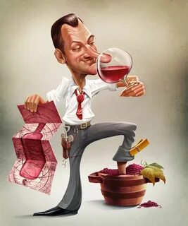 Смешной мужчина рисунок