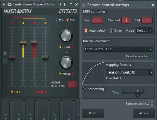 Input shaper. Fruity stereo shaper. stereo shaper fl studio. fl studio delay stereo. stereo xpand или stereo surround.